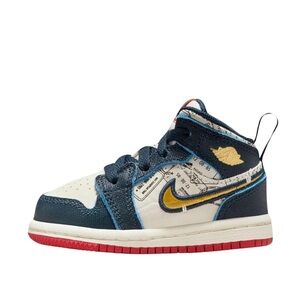 Jordan Kids Sneakers Navy and White